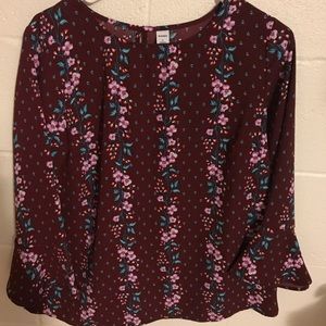 Floral Old Navy Top